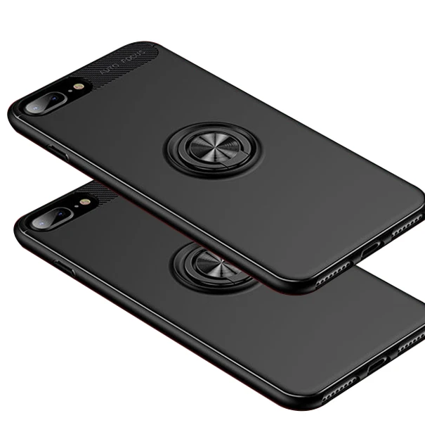 

New Product Ideas 2018 TPU Mobile Case Covers For iphone XS MAX With Magnetic 360degree Invisible Ring Holder, Blue;black;red