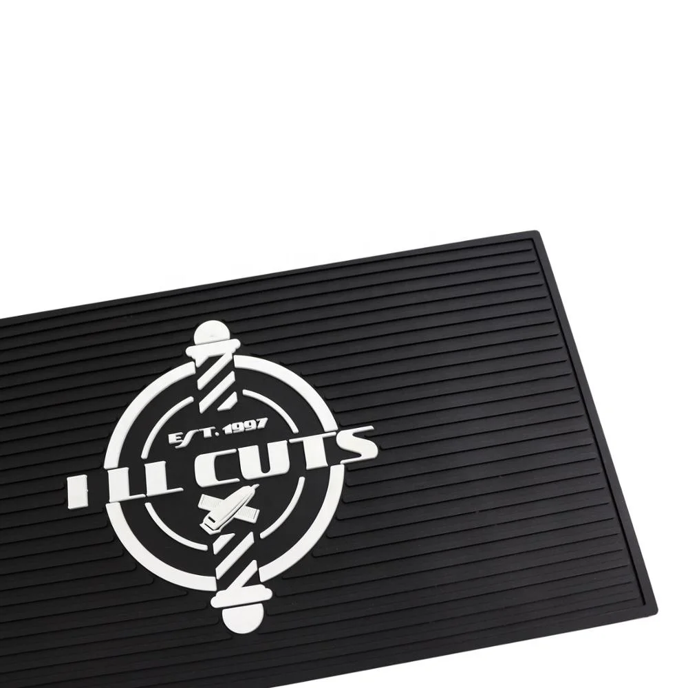 Factory Supplies Barber Station Mat With Custom Design Buy Barber Mat