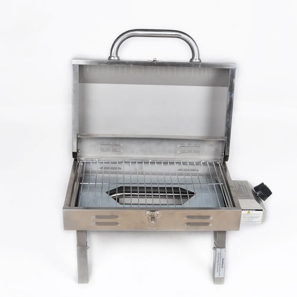 3 In1 Table Top Portable Gas Oven Home Outdoor Barbecue Machine
