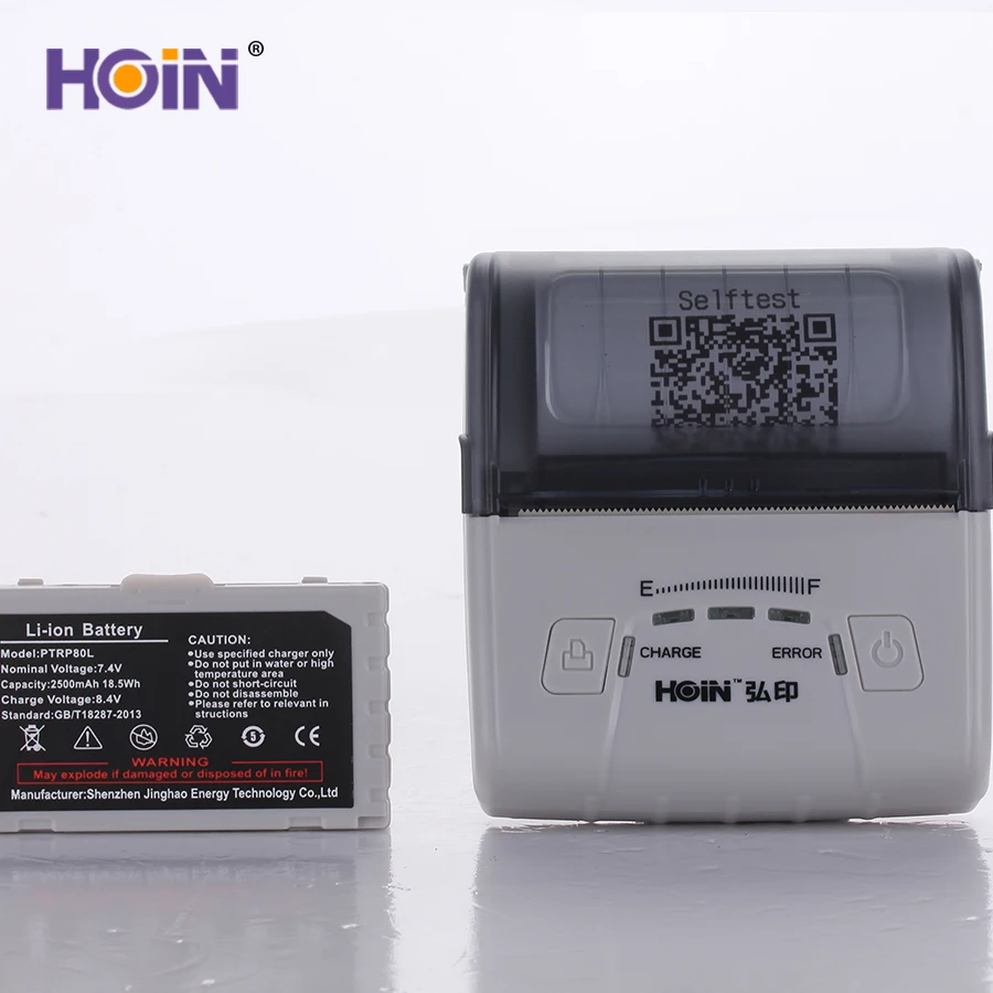 

Hoin BIS Certified 80mm Portable USB+Bluetooth Android Thermal pos Receipt Printer