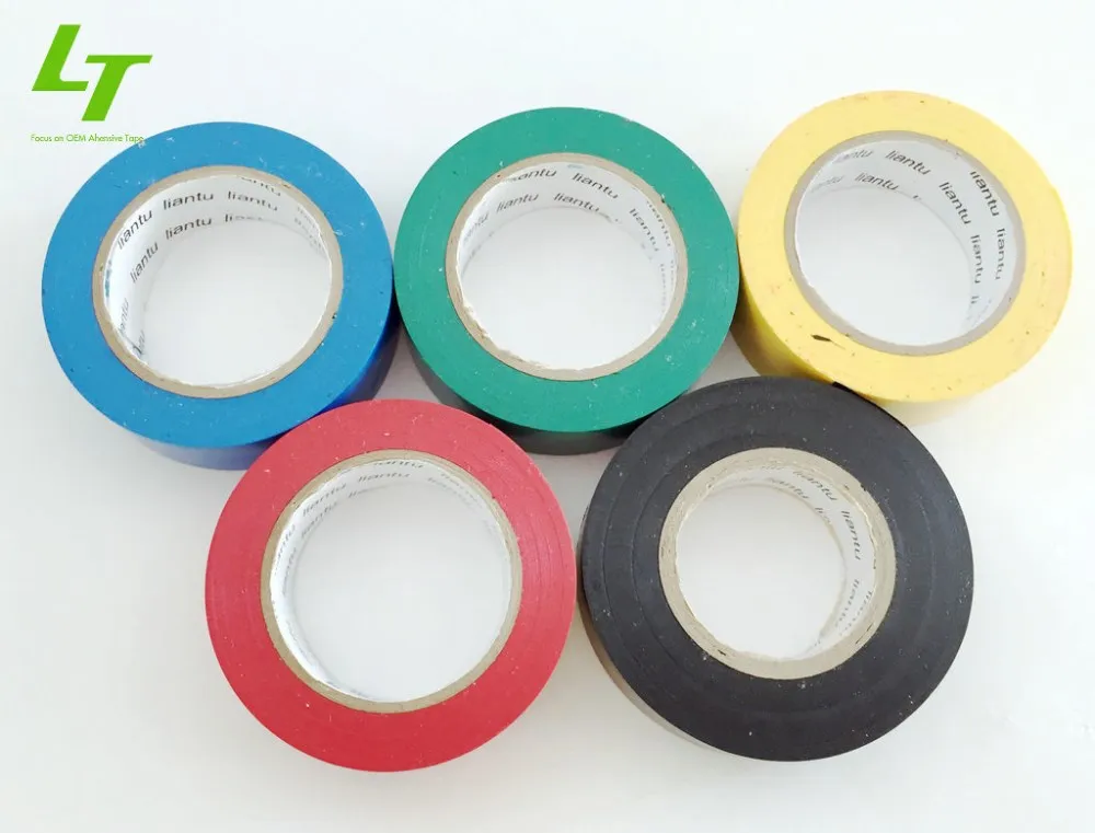 liantu adhesive tape pvc electircal tape wraping tape (3)