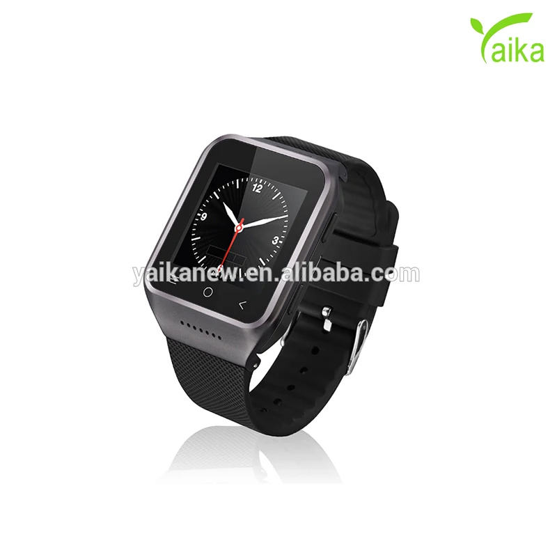 

Yaika wifi camera k8 3G WCDMA Android 4.4 smart watch phone, Black silver gold