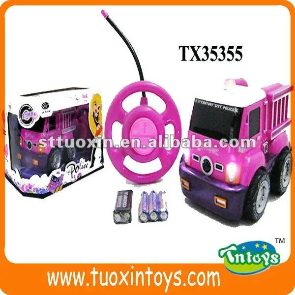 pink fire engine toy