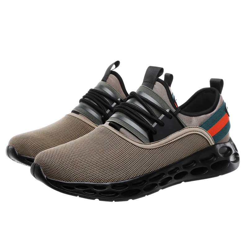 

2019 Cross-border Breathable running Casual Fashion sneakers Sports foreign trade men Gold shoes