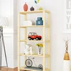 Modern Style Five Floor Wooden Bookshelf Home Office Bookcase