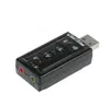 Hot sale USB Stereo Audio Adapter optical output, Mini USB 7.1 Sound Card for Computer and Car