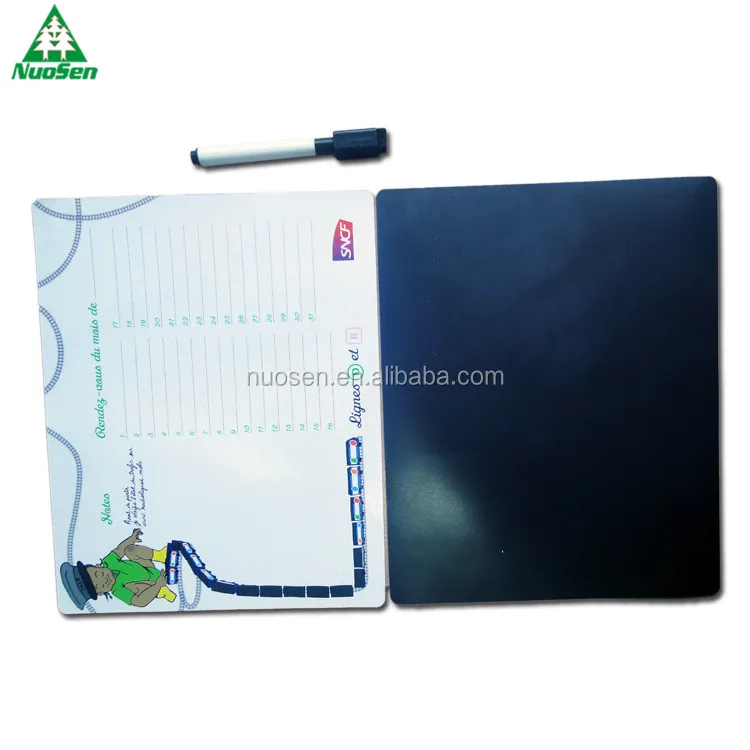 Custom Foldable Memo Pad Board Fridge Writing Board