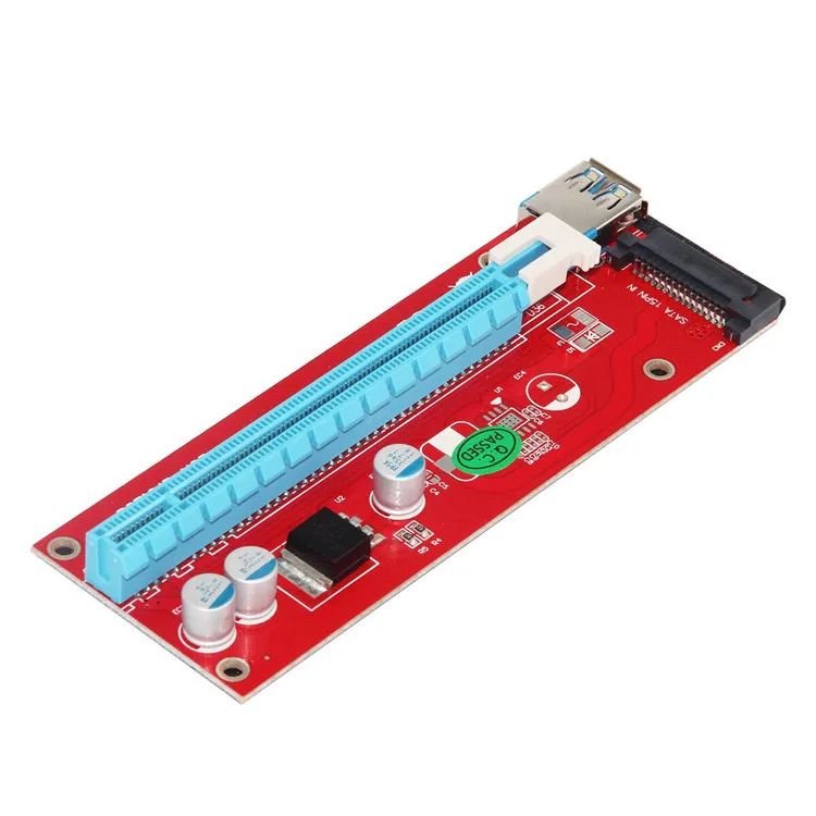 

U36 Red 2017 Professional VER007S External pci Express Slot pci-e x16 Riser usb Card for Bitcoin
