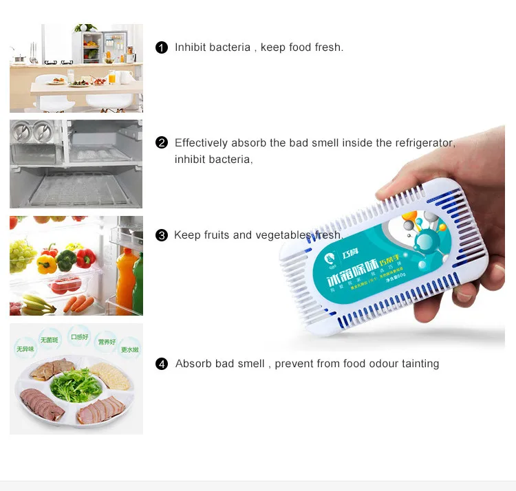 More Effectively Absorb Strong Food Odors Refrigerator Odor Eliminator