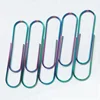Beautiful Colorful Paper Clip Office School Supplies Stationary Paper Clips