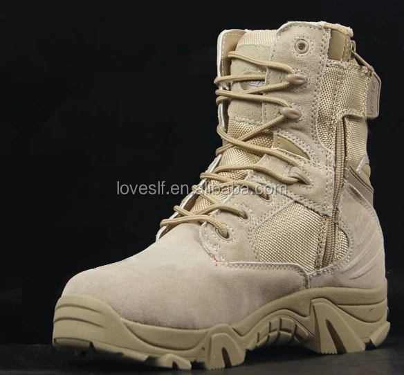 Loveslf 2015 new style high quality mens Commando Combat Boots military shoes Leather boots