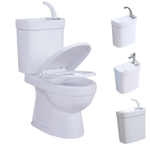 Japanese Hotel Sink Attached Toilet China Ceramic Water Clsoet Eco Building Products Toilet Tank Sink Attached Closestool Price