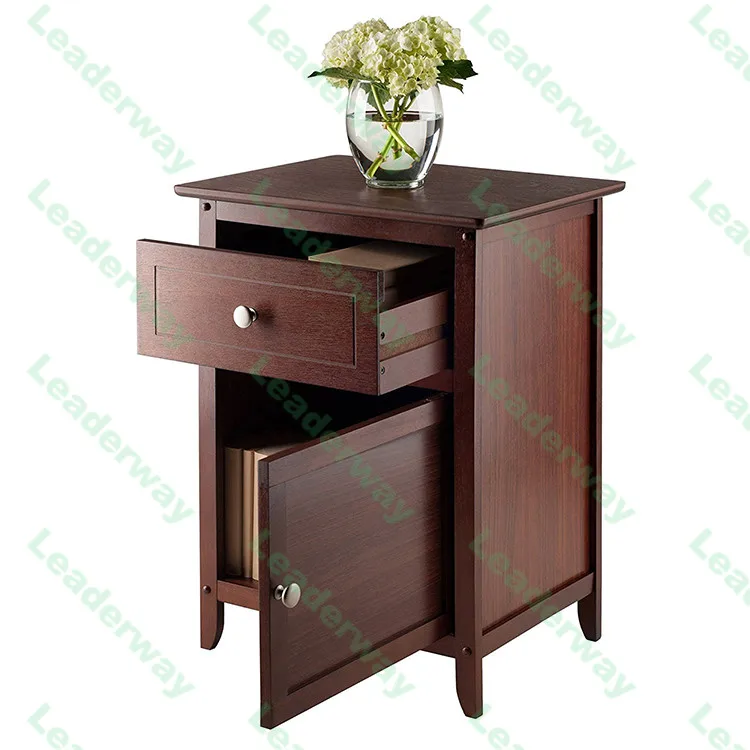 2 Layer 1 Drawer Brown Walnut Wooden Luxury Bedside Table Modern Wooden Bedside Table Buy Bedside Table Modern Wooden Bedside Table Luxury Bedside Table Product On Alibaba Com