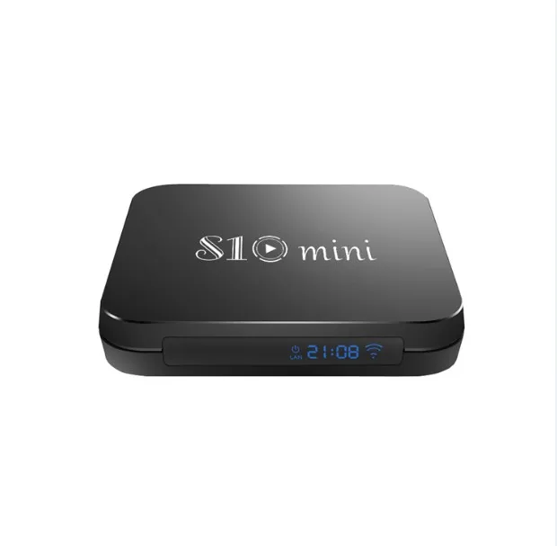 

2019 Latest S10 mini 4K Quad Core TV Box 2GB 16GB Amlogic S905W Android 8.1 TV Box