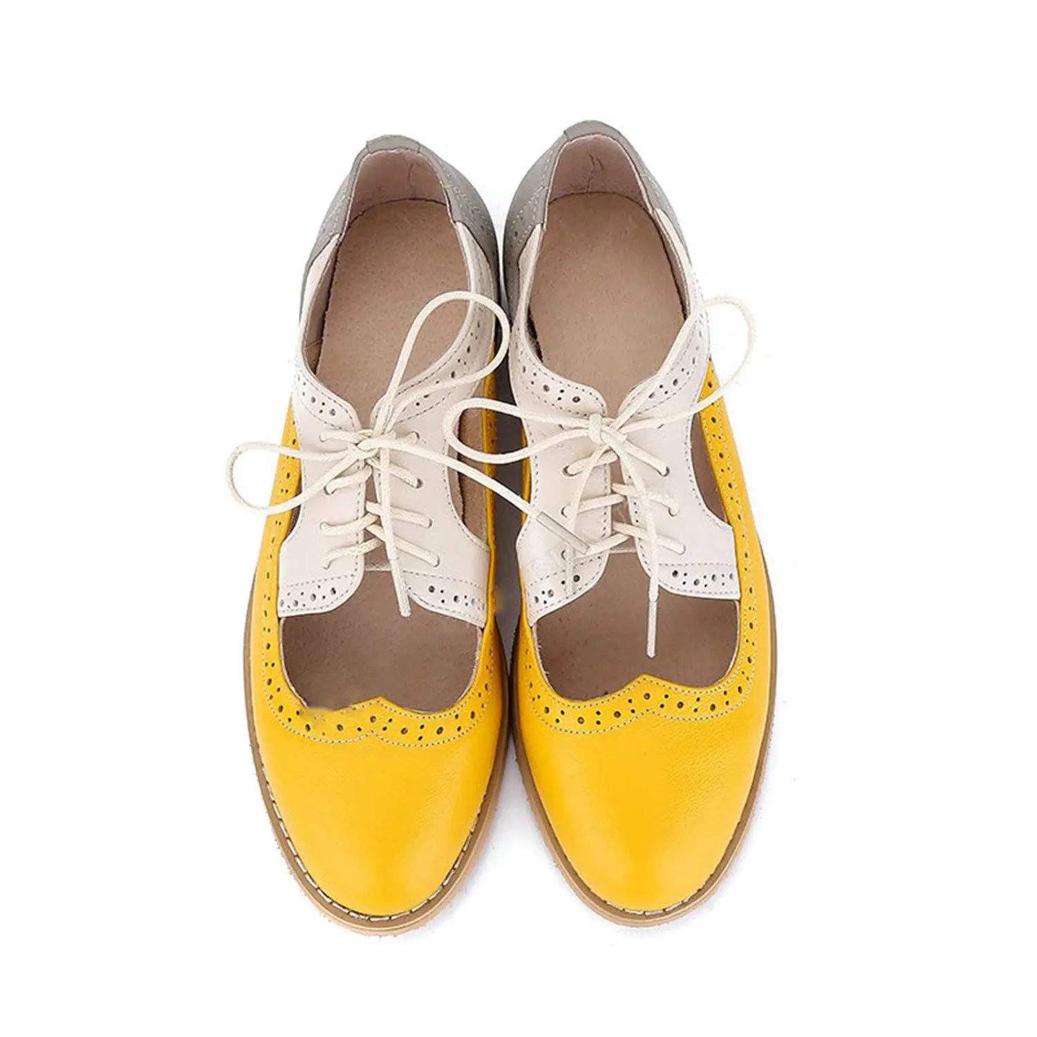 patent yellow shoes