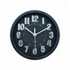 8'' classic black color wall clock used wall clock with 3d big Chinese numerals