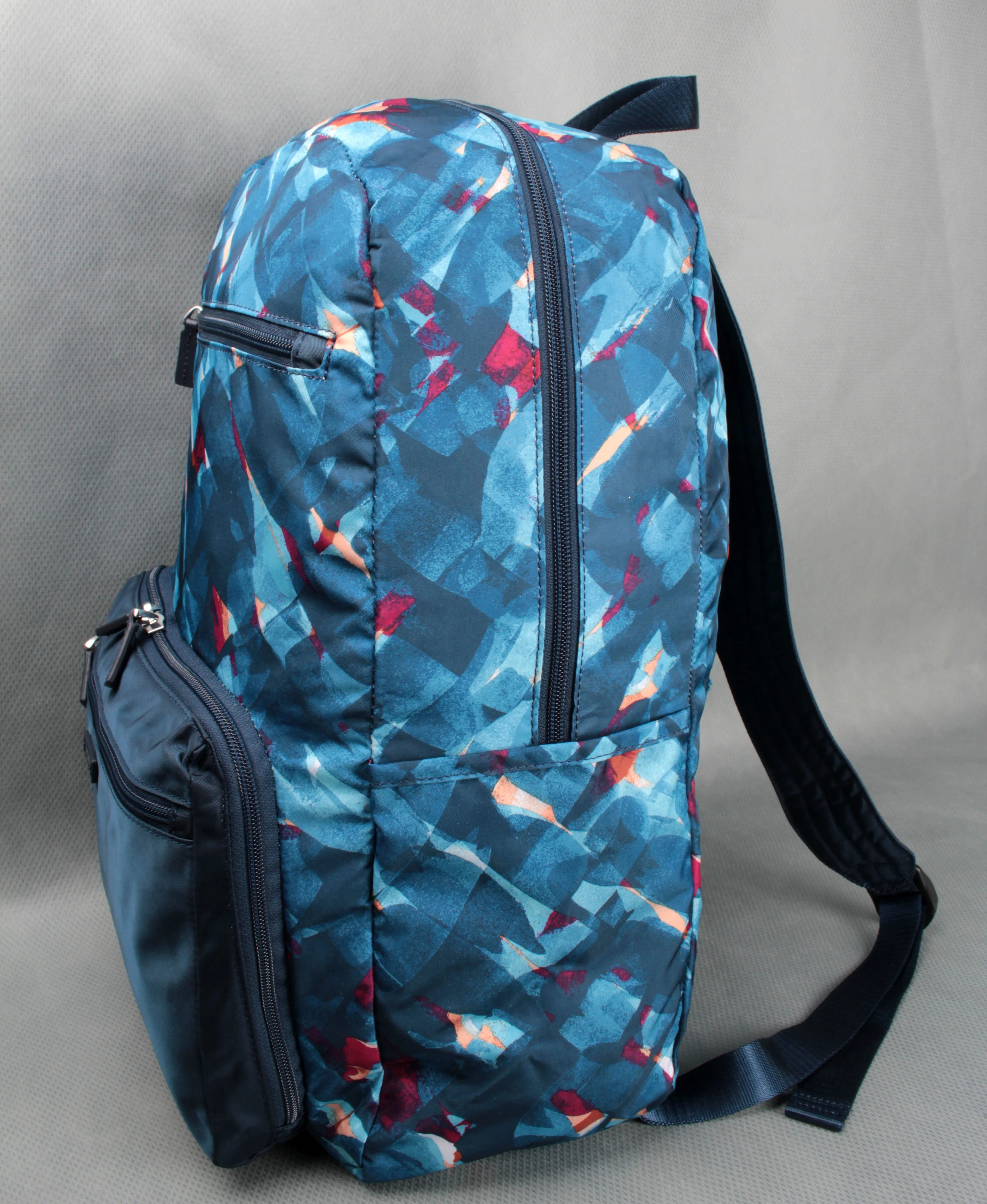 新的自由风格简单的定制设计聚酯织物学校背包