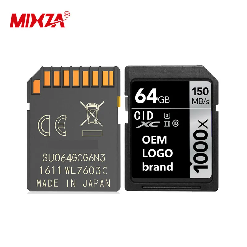 

High speed Bulk 16GB 32GB Custom CID SD Card for Navigation GPS, 64GB Memory SD Card Lock