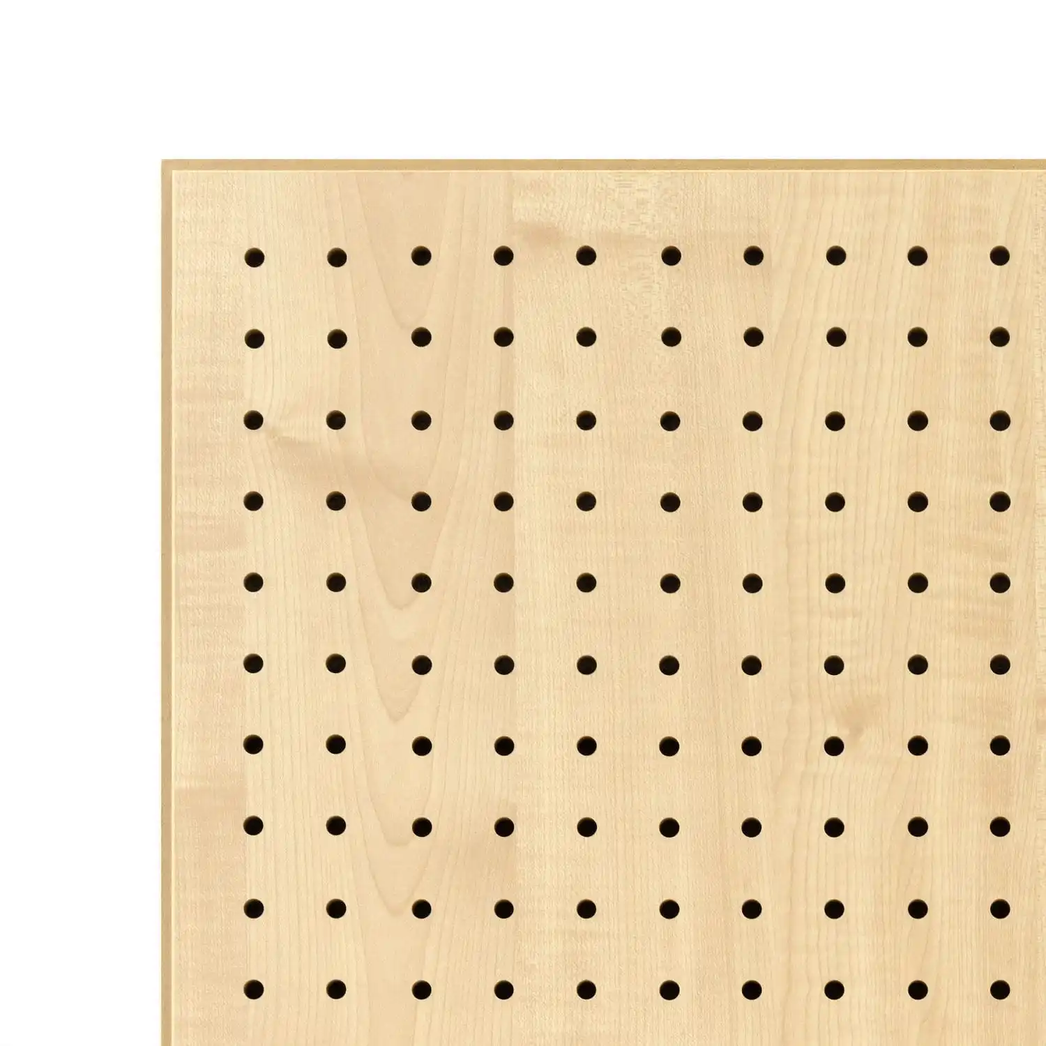perforated acoustic noise reduction panels for wall