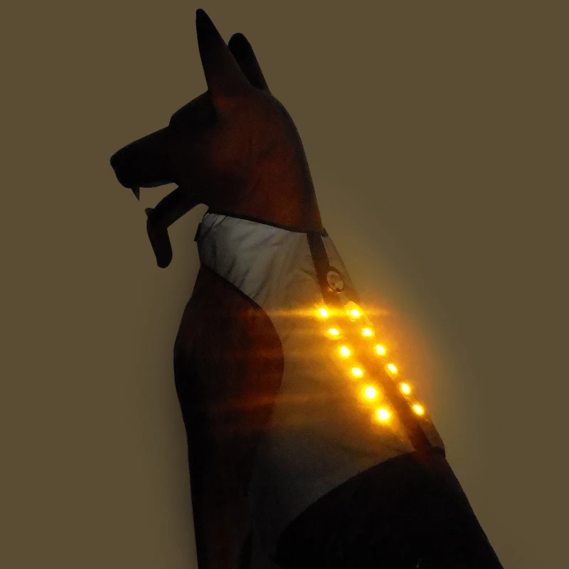 

Customized Funny LED Flashing Light Dog/pet Cloth Dog Coat Pet Apparel & Accessories Coats, Jackets & Outerwears Claw Care