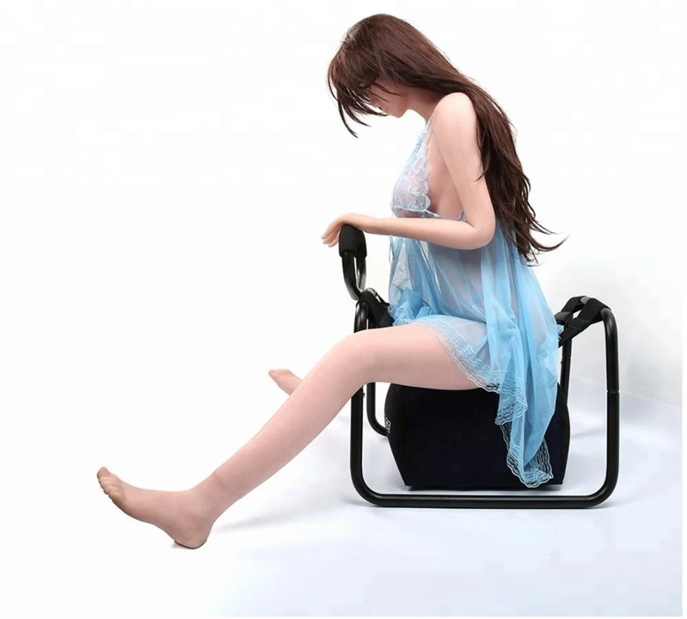 Best Elastic Chair For Sex , Stainless Steel SexPosition Chair Women Sex Ch...