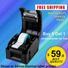XP-360B label barcode printer thermal label printer 20mm to 80mm thermal barcode printer