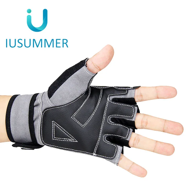
Wholesale Custom Fitness Weight Lifting Half Finger Sport Glove 