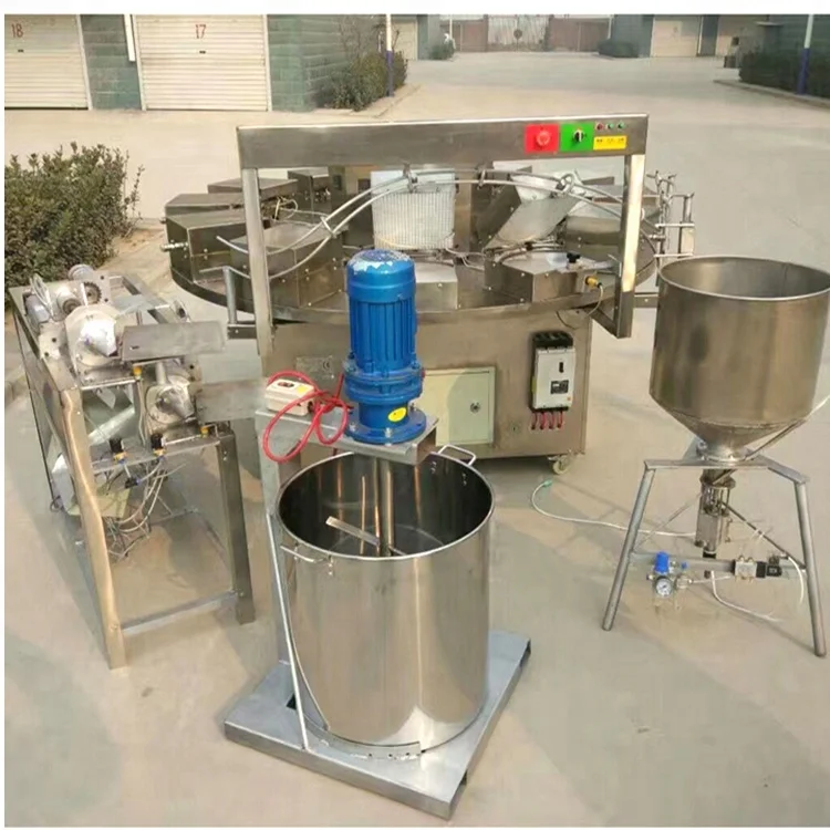 OC-9E Commercial Automatic Rolled Ice Cream Sugar Cone Maker Making Machine