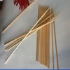 Strong flexible kabob food stainless steel kebab skewers bamboo stick BBQ use
