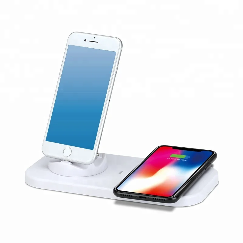 

New arrivals 3 in 1 phone holder usb wireless charger fast charger