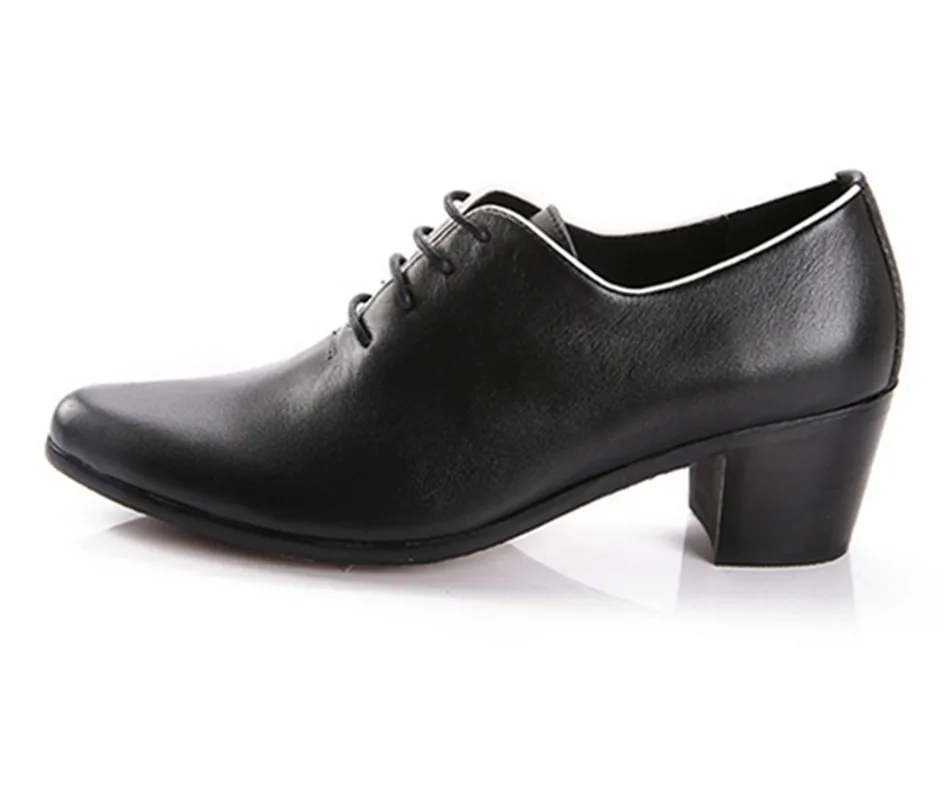 high heel formal shoes for men