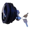 Marine hardware chrome T-handle waterproof round grand compression latch with lock
