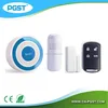 RoHS/CE/FCC Siren cctv alarm system,wireless indoor strobe siren alarm system