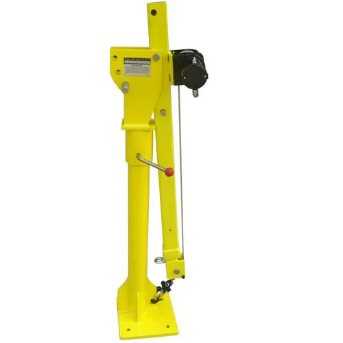 
Pickup truck mounted jib crane 