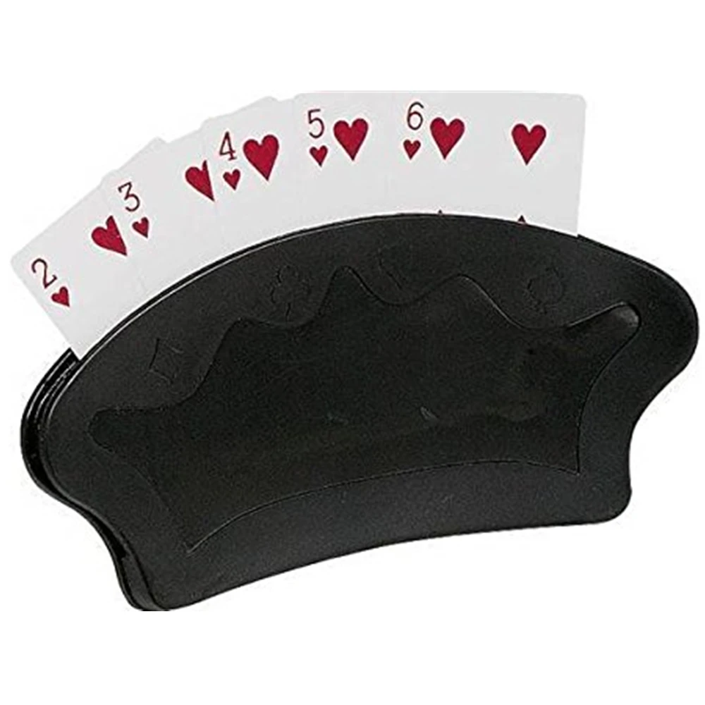 

Fan Shape Free Standing Playing Card Holders Set of Two Pieces