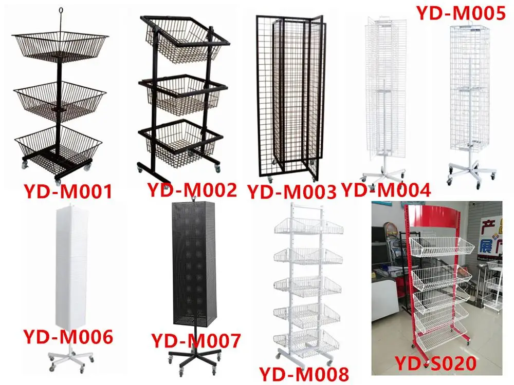 Floor Standing Products Metal Display Rack/home Decor Display With