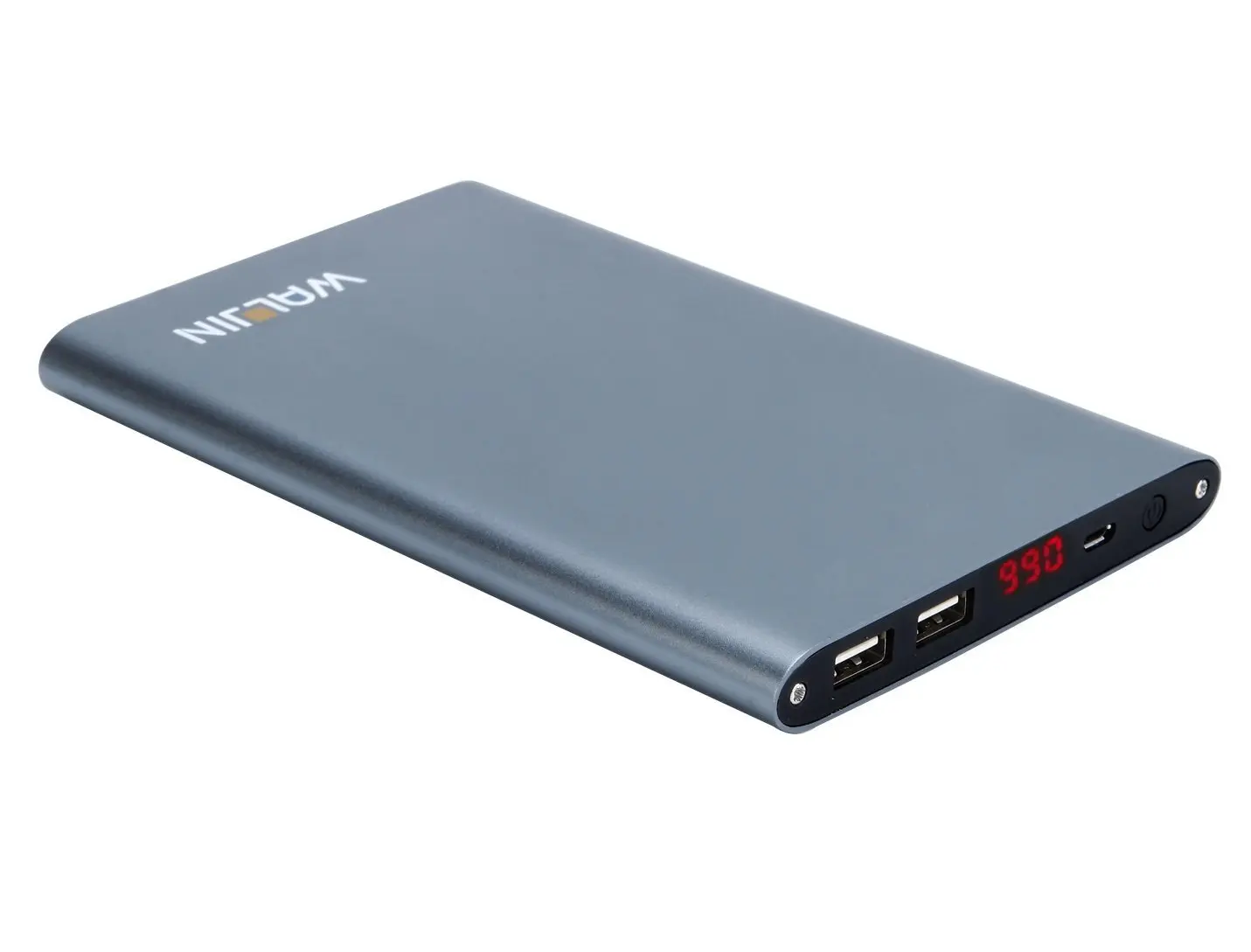 silver 10 Times for Iphone 5//5s Samsung Galaxy Tablets. WanTech 20000mah Ultra-slim Power Bank Ipod Ipad Cell Phones Dual USB Port 2.1a /& 1a External Mobile Battery Charger Pack for Iphone 6 5s//5//4s