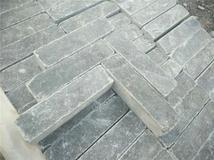 Samistone Limestone Brick Tumbled Blue Stone Limestone Bricks For Sale