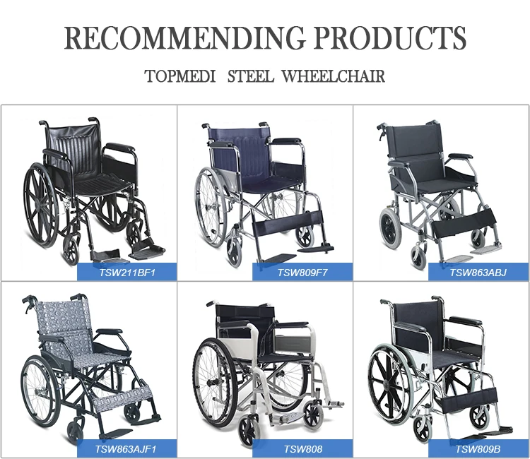 Wheelchair Accessories Spare Parts Adjustable Headrest For Wheelchair Attachment Rehabilitation