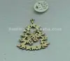 2012 wooden crafts christmas tree decoration