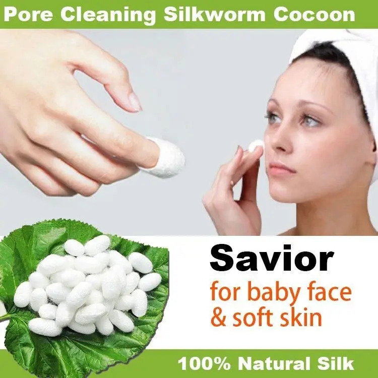 chinese organic raw silkworm cocoons free sample