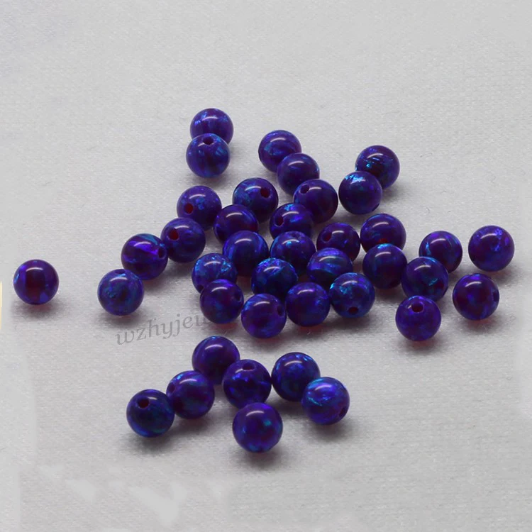 Lab Created Opal Beads 10mm #op52 Round Opal Diamond Rough - Buy Opal