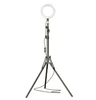 

Professional photography 12W 8" inch LED Ring Light with Tripod & Phone Holder for Live Stream/Makeup Ring Light,RK43