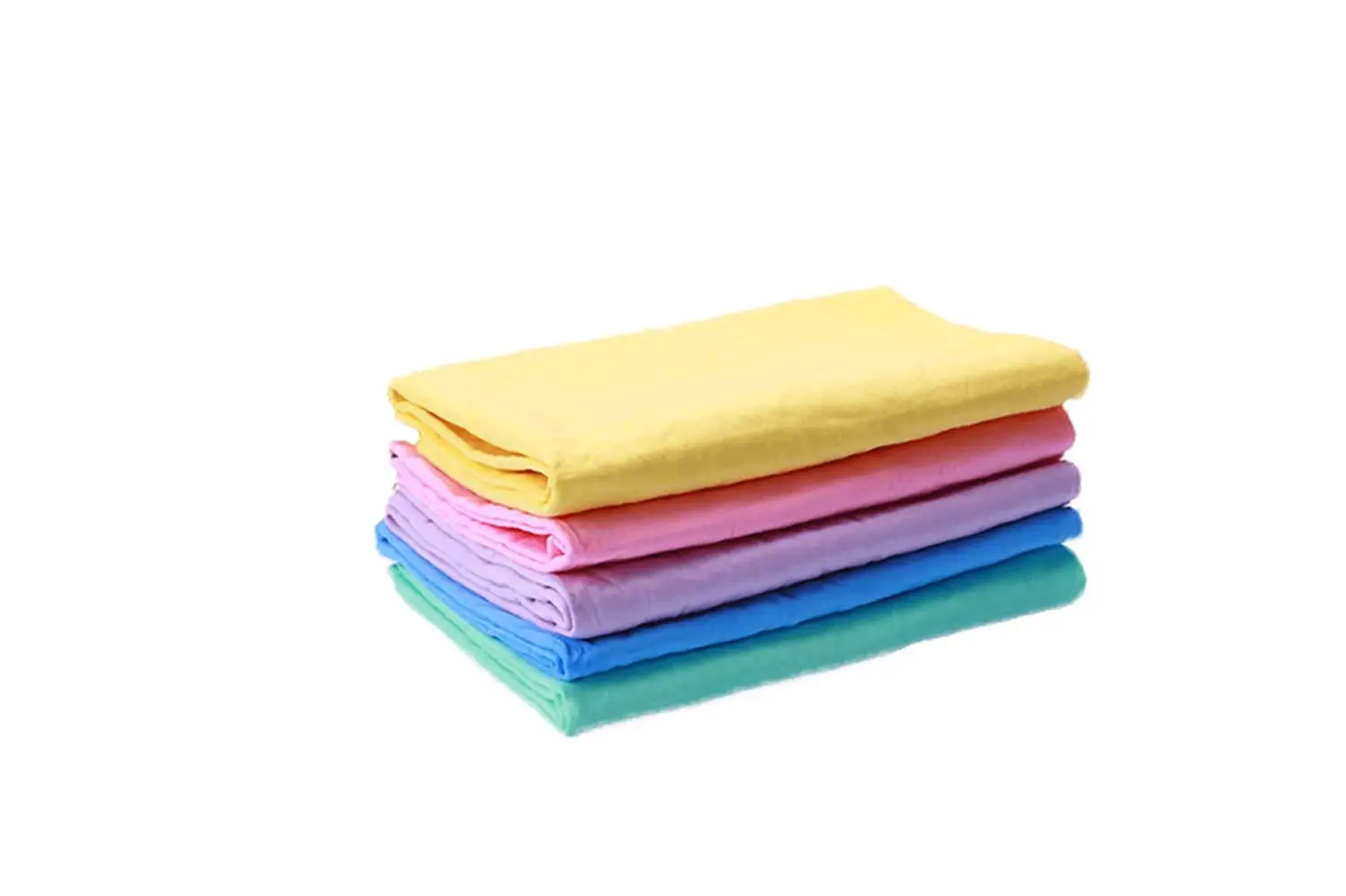 Blue Da.Wa 1pcs PVA Absorbent Chamois Clean Cham Towel Bath Sheet 43*32cm