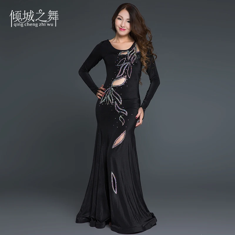 

YC025 Performance belly dancing Spandex bellydance dress for women