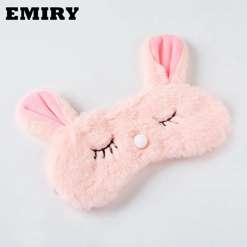 

2019 New Cute Soft Plush Eyemask Rabbit Mouse Koala Eye Mask