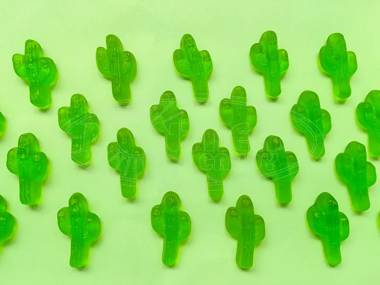 Halal Aloe Flavour Cactus Gummy Candy In Bulk Buy Gummy Candy,Halal