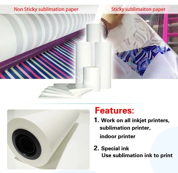 sublimation ink transfer paper