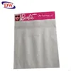 bopp self adhesive plastic bag for sticker packaging with custom printed header