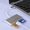 5 in 1 usb Type C hub Usb 3.0 SD TF Card Reader Hub For Macbook pro